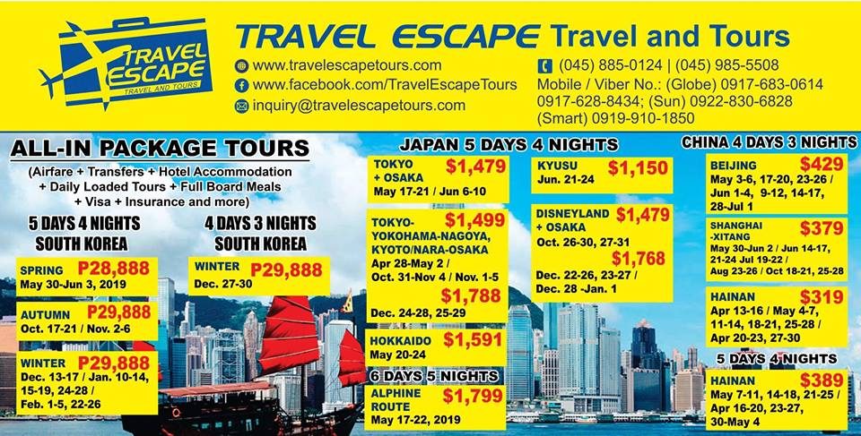 escape travel and tourism llc